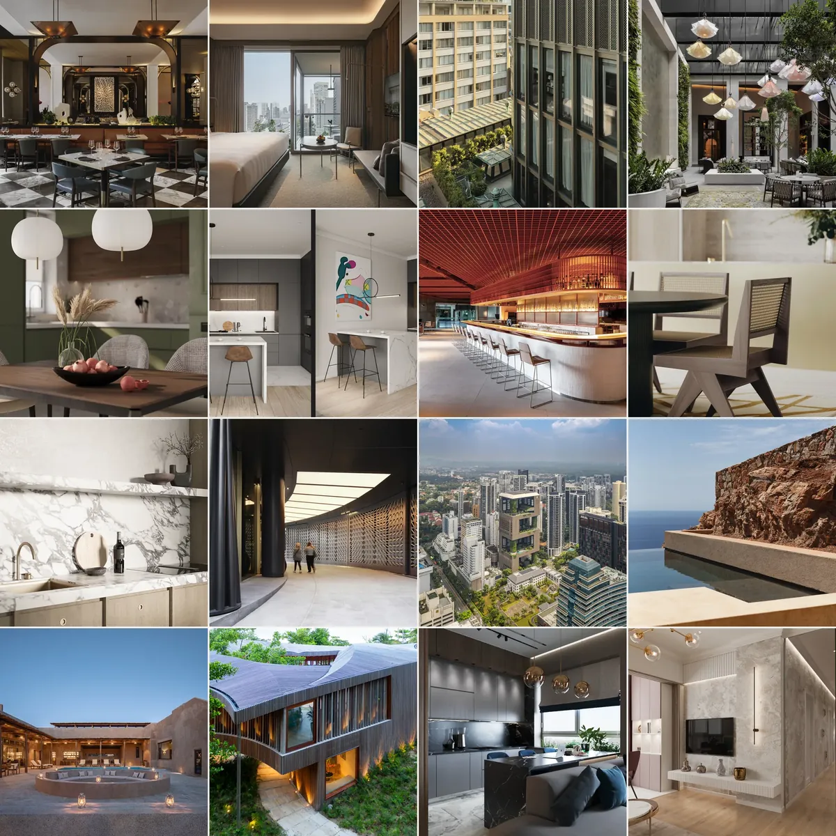 شبكة صور لمشاريع أثاث فندقية وسكنية أنجزتها MWL Group