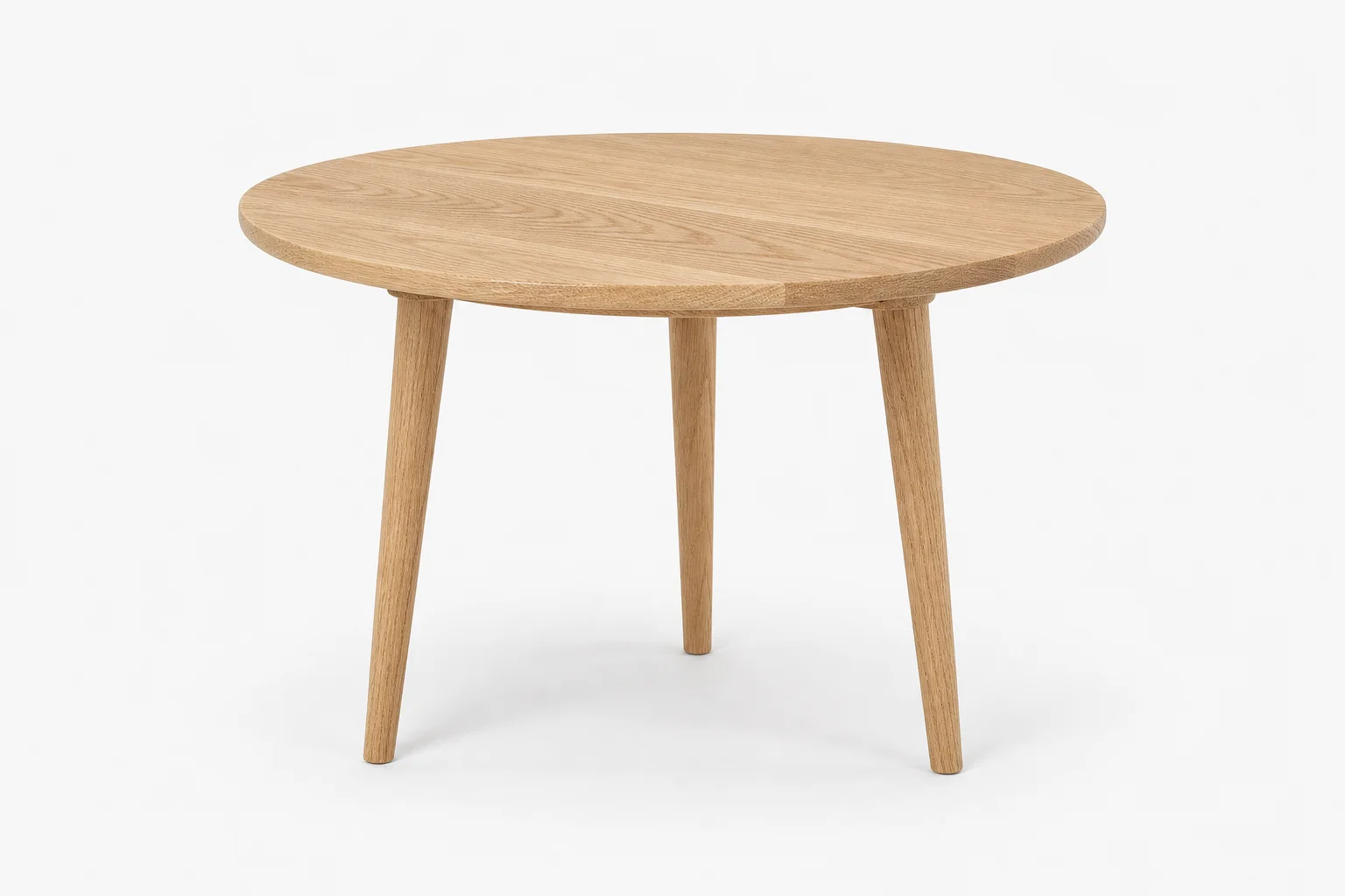 MWL solid oak side table product reference for whole-home wood material specification.